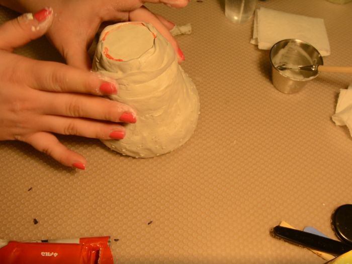 草莓造型花盆手工制作教程：风干黏土DIY创意容器-第16张图片-趣作屋