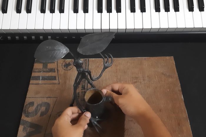 低成本手工制作魔法规培生物波克特笔座教程-第25张图片-趣作屋