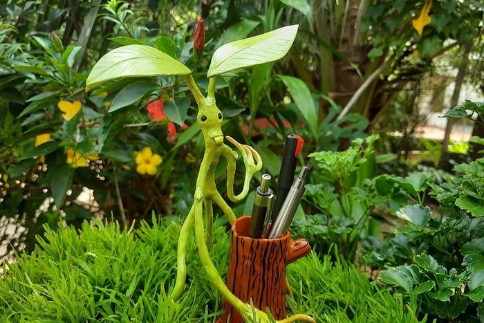 低成本手工制作魔法规培生物波克特笔座教程-第28张图片-趣作屋