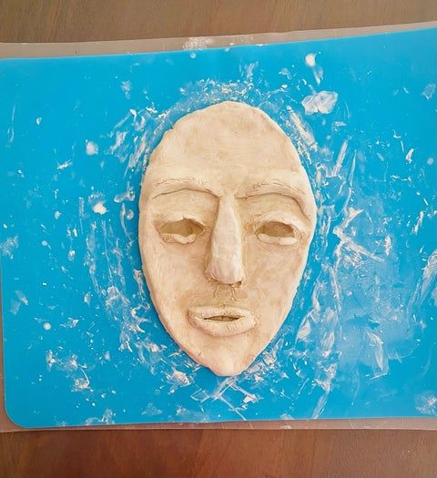 风干黏土笑脸雕塑制作教程-第16张图片-趣作屋