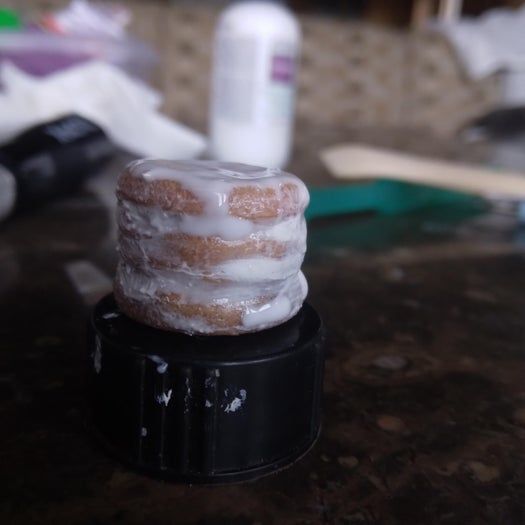 低成本软陶制作1:12迷你滴落蛋糕教程-第7张图片-趣作屋