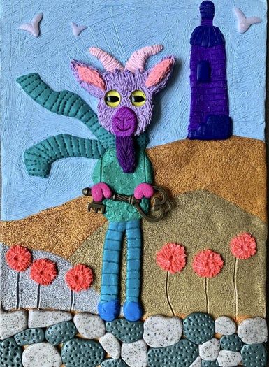 低成本手工粘土笔记本封面制作教程-第15张图片-趣作屋