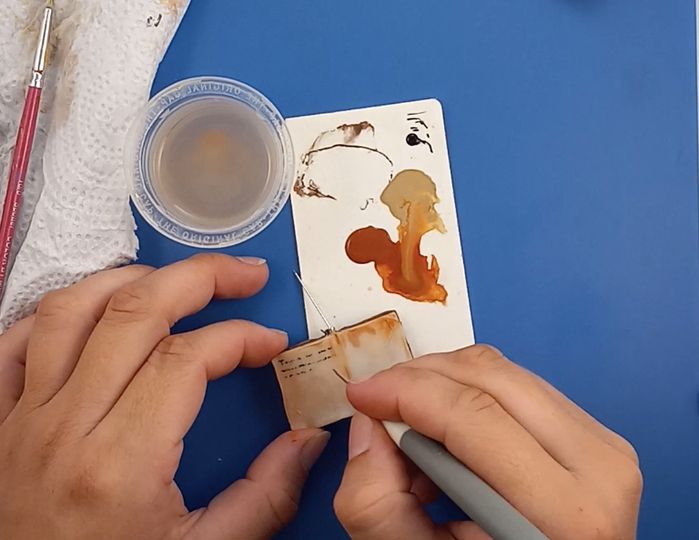 手工制作微型书籍教程：聚合物黏土与风干黏土应用-第25张图片-趣作屋