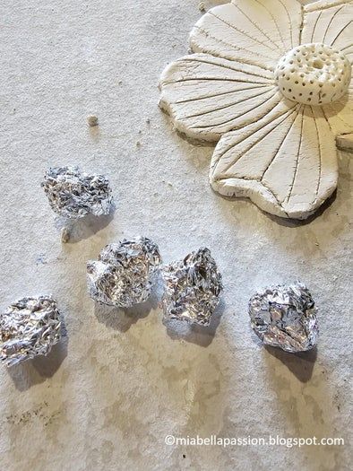 自制精美花朵香插教程——风干黏土手作指南-第12张图片-趣作屋