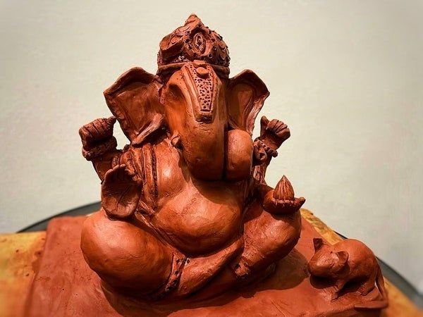 环保黏土自制象头神雕塑教程-第1张图片-趣作屋 环保黏土自制象头神雕塑教程-第1张图片-趣作屋