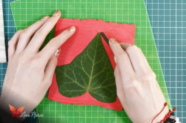 红叶软陶杯垫制作教程-详细步骤与材料清单-第5张图片-趣作屋