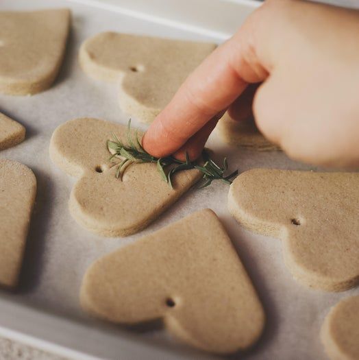 低成本圣诞盐面团装饰制作教程-第15张图片-趣作屋