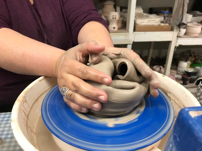 电动陶轮制作小型陶碗全流程教程-第34张图片-趣作屋