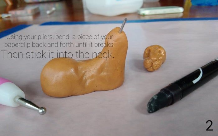 软陶手工制作狮子与羔羊雕塑教程-第4张图片-趣作屋 软陶手工制作狮子与羔羊雕塑教程-第4张图片-趣作屋