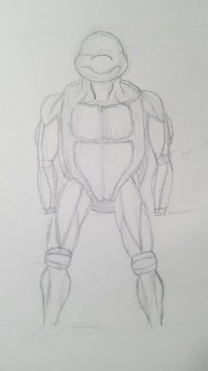 自制多纳泰罗忍者神龟雕塑教程-第5张图片-趣作屋