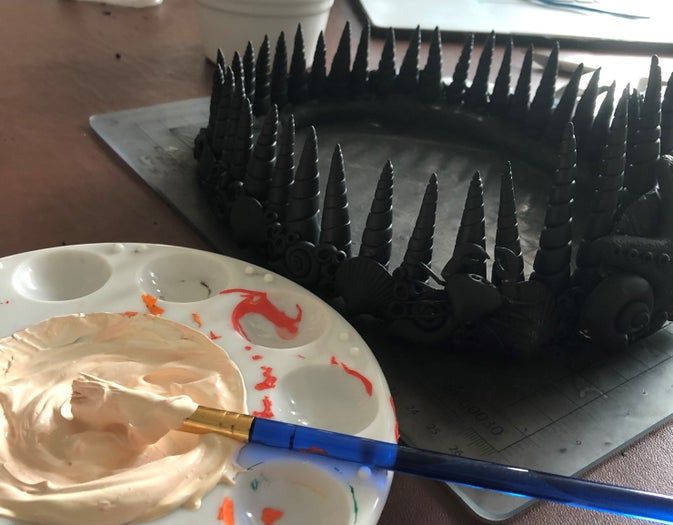 手工制作美人鱼皇冠教程:软陶造型技巧与步骤-第31张图片-趣作屋 手工制作美人鱼皇冠教程:软陶造型技巧与步骤-第31张图片-趣作屋