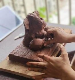 环保黏土自制象头神雕塑教程-第6张图片-趣作屋 环保黏土自制象头神雕塑教程-第6张图片-趣作屋