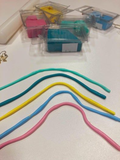 软陶糖果饰品制作教程-亲子DIY手作耳环-第7张图片-趣作屋