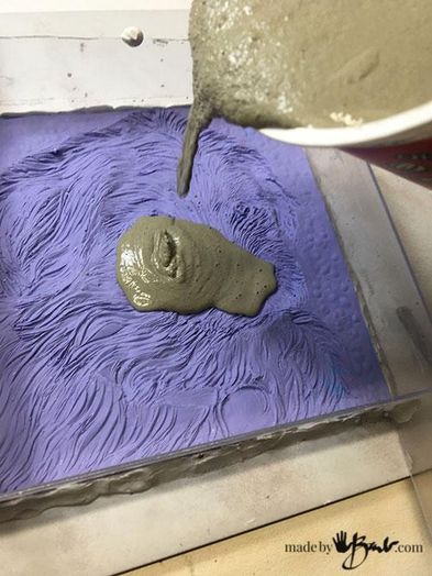 混凝土宠物纪念牌DIY教程-永恒纪念品制作指南-第17张图片-趣作屋