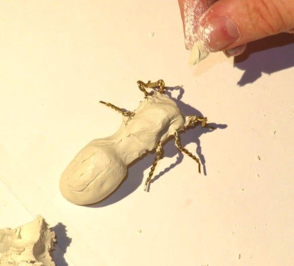 DIY巨型黏土蚂蚁模型制作教程-第8张图片-趣作屋