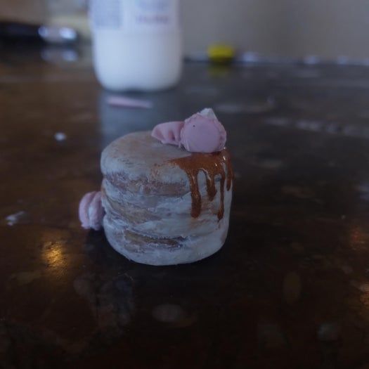 低成本软陶制作1:12迷你滴落蛋糕教程-第21张图片-趣作屋