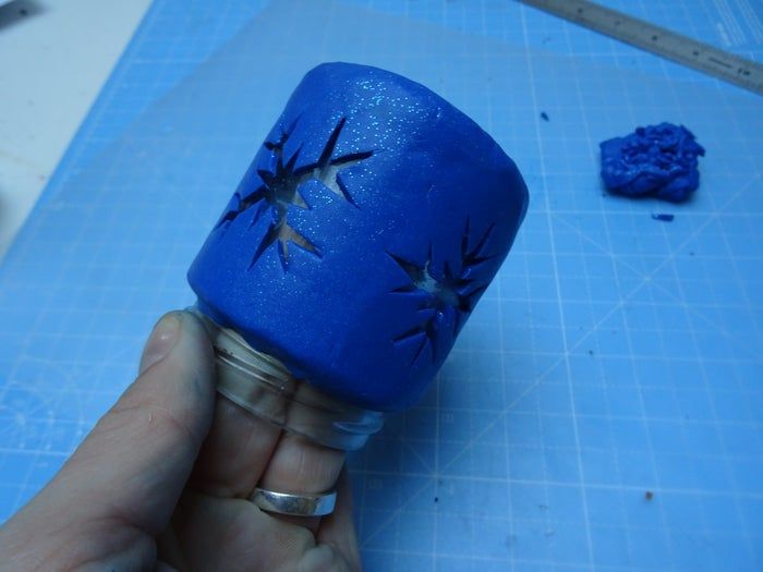 节日礼物罐夜灯制作教程-第10张图片-趣作屋