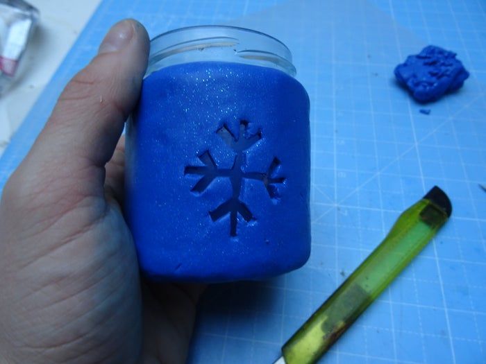 节日礼物罐夜灯制作教程-第8张图片-趣作屋