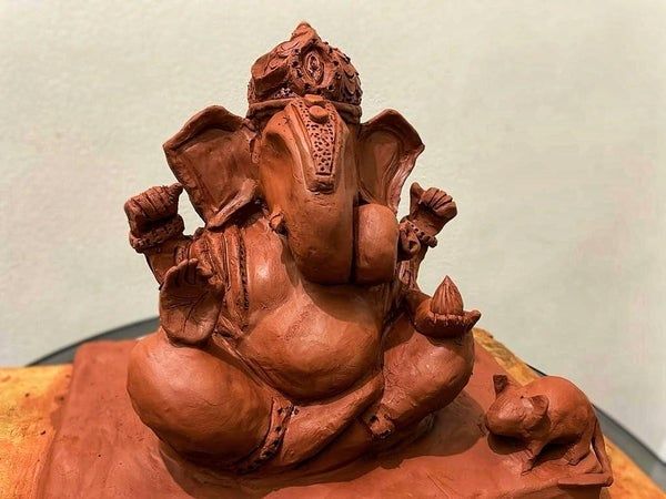 环保黏土自制象头神雕塑教程-第16张图片-趣作屋 环保黏土自制象头神雕塑教程-第16张图片-趣作屋