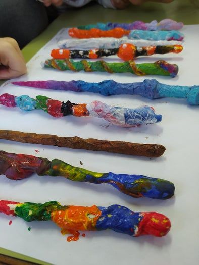 魔法棒手工制作教程-4-12岁儿童创意早教活动-第15张图片-趣作屋