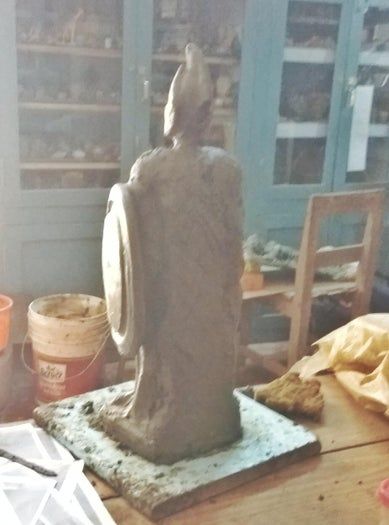 希腊战士陶土雕塑制作全流程指南-第28张图片-趣作屋