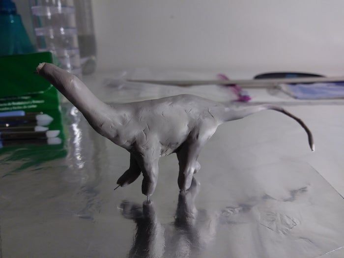 高精度微型恐龙模型制作全攻略-第11张图片-趣作屋 高精度微型恐龙模型制作全攻略-第11张图片-趣作屋