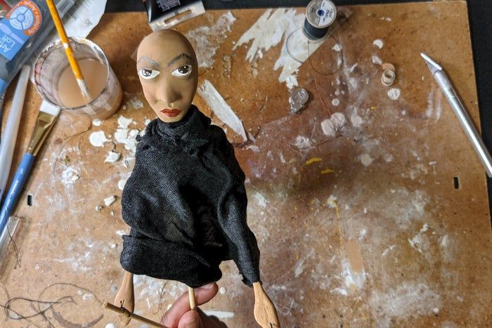 自制印尼传统木偶教程：创意纸黏土DIY全攻略-第32张图片-趣作屋