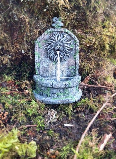 纳尼亚风格树脂喷泉DIY教程及热熔胶替代方案-第1张图片-趣作屋