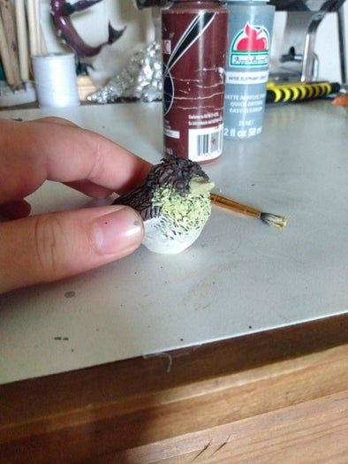 创意缝叶莺鸟巢手工制作教程-第25张图片-趣作屋