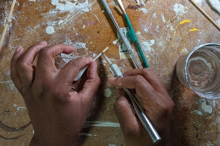 自制印尼传统木偶教程：创意纸黏土DIY全攻略-第12张图片-趣作屋