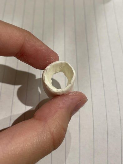 自制球形关节可动人偶教程：风干粘土与弹力绳的创意制作-第10张图片-趣作屋