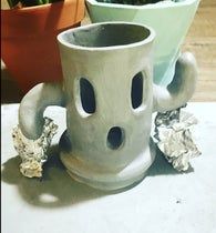 《集合啦！动物森友会》Gyroid陶罐手工制作教程-第20张图片-趣作屋