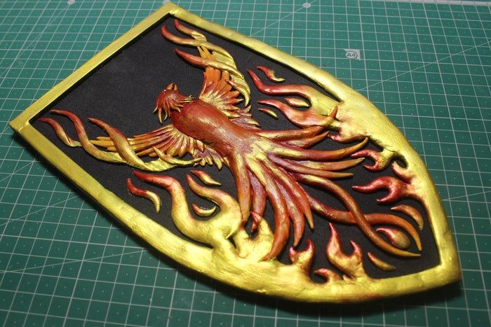 立体凤凰墙雕手工制作教程-低成本家庭DIY装饰品-第40张图片-趣作屋 立体凤凰墙雕手工制作教程-低成本家庭DIY装饰品-第40张图片-趣作屋