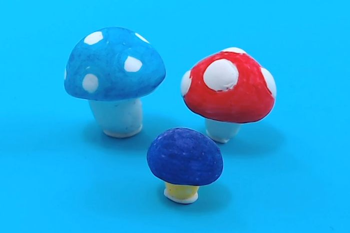 空气干燥粘土制作迷你精灵花园教程-第10张图片-趣作屋