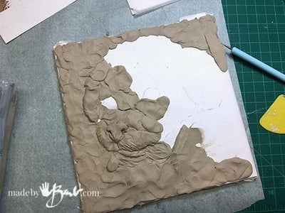 混凝土宠物纪念牌DIY教程-永恒纪念品制作指南-第6张图片-趣作屋