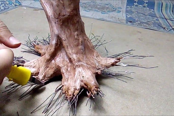 自制树枝装饰品教程-家庭DIY铁丝造型摆件制作-第9张图片-趣作屋 自制树枝装饰品教程-家庭DIY铁丝造型摆件制作-第9张图片-趣作屋