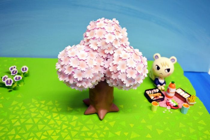 自制永不凋谢的樱花树手工教程-第4张图片-趣作屋