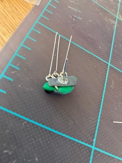 新手入门垂坠耳环制作教程-聚合物黏土手作指南-第17张图片-趣作屋