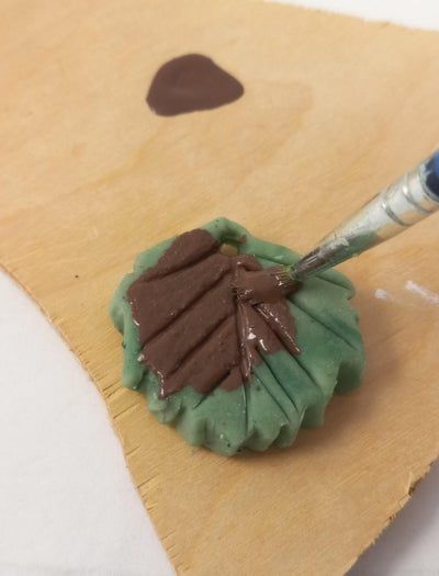 颜料渍洗技法提升手工作品立体层次详解-第9张图片-趣作屋