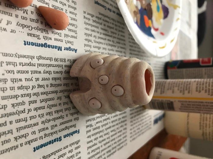 聚合物粘土手作蜂巢花器教程:空气凤梨支架DIY全攻略-第17张图片-趣作屋 聚合物粘土手作蜂巢花器教程:空气凤梨支架DIY全攻略-第17张图片-趣作屋