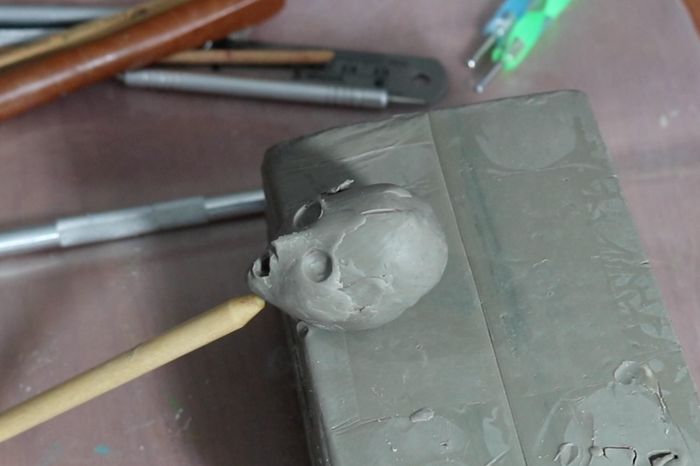 DIY面条女孩手作教程-创意黏土造型全步骤-第13张图片-趣作屋