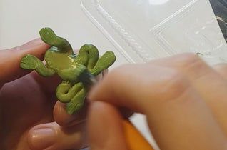 简单青蛙钥匙链手工制作教程-第21张图片-趣作屋