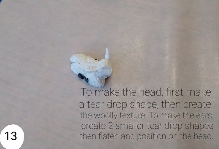 软陶手工制作狮子与羔羊雕塑教程-第13张图片-趣作屋 软陶手工制作狮子与羔羊雕塑教程-第13张图片-趣作屋