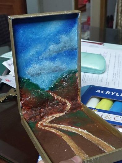 低成本自制情侣微缩首饰盒教程-第7张图片-趣作屋