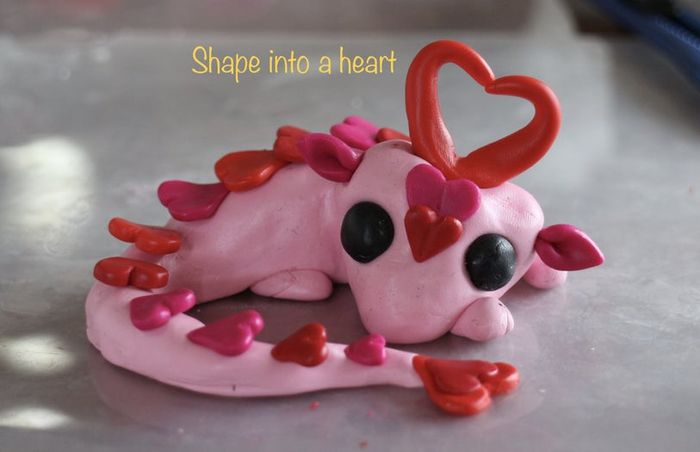 亲子手工：创意聚合物粘土龙与龙蛋制作教程-第23张图片-趣作屋