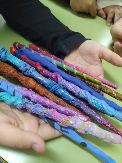 魔法棒手工制作教程-4-12岁儿童创意早教活动-第19张图片-趣作屋