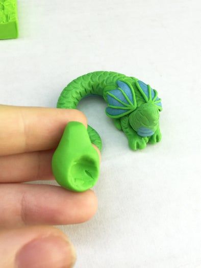 DIY龙形D20骰子架制作教程-第14张图片-趣作屋