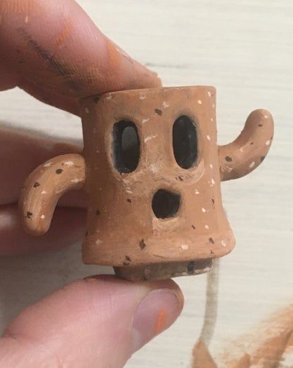 《集合啦！动物森友会》Gyroid陶罐手工制作教程-第27张图片-趣作屋