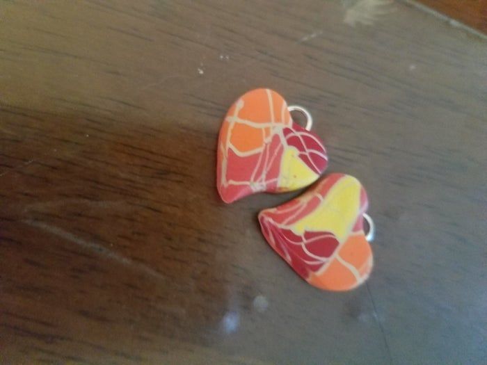 低成本手工制作彩色纹理耳饰教程-第11张图片-趣作屋