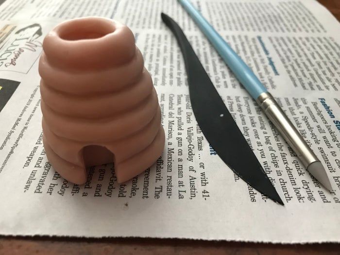 聚合物粘土手作蜂巢花器教程:空气凤梨支架DIY全攻略-第8张图片-趣作屋 聚合物粘土手作蜂巢花器教程:空气凤梨支架DIY全攻略-第8张图片-趣作屋